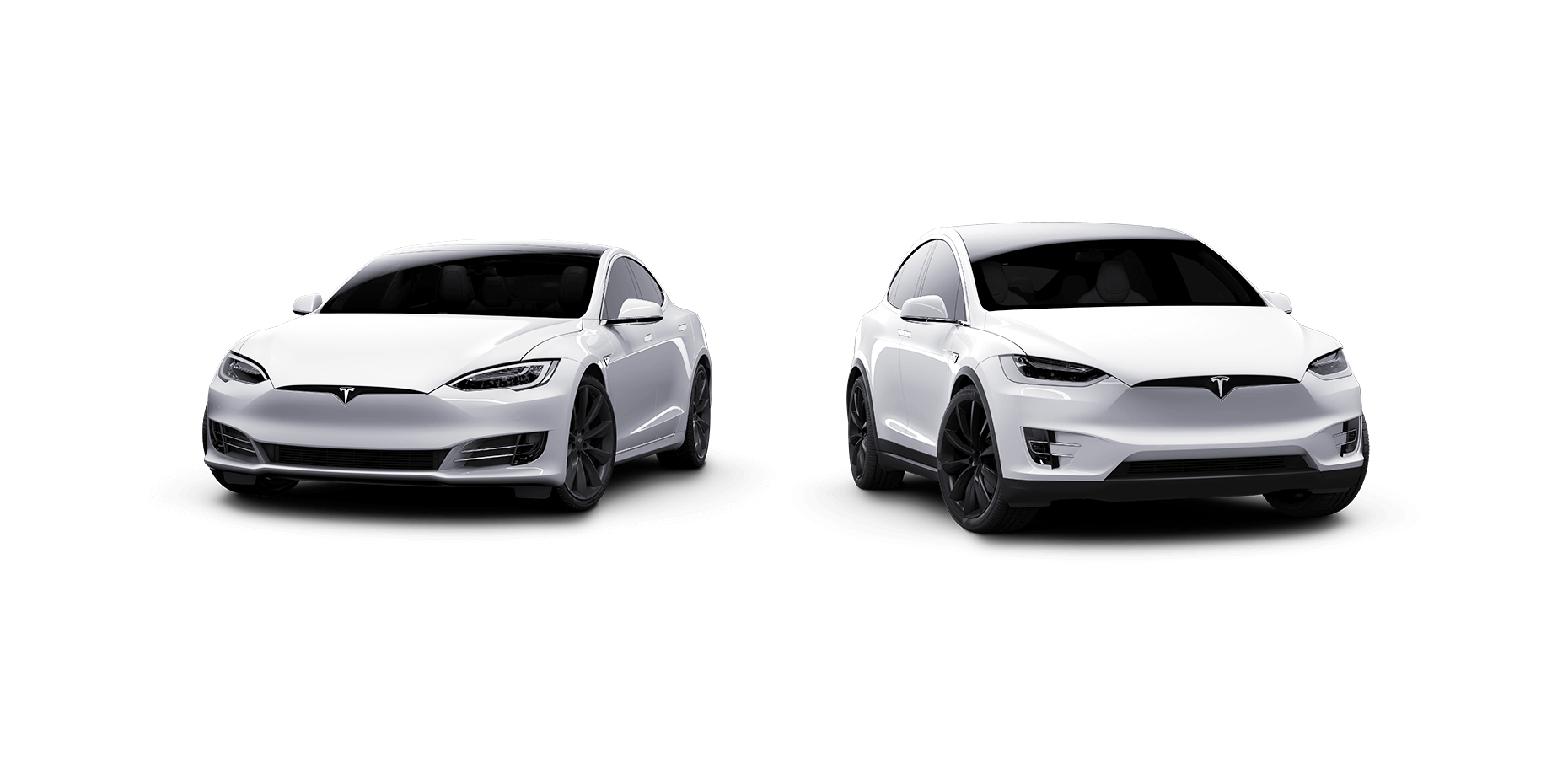 Double Tesla Cars Collision